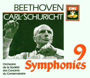9 symphonies (Orchestre de la Société des Concerts du Conservatoire feat. conductor: Carl Schuricht)