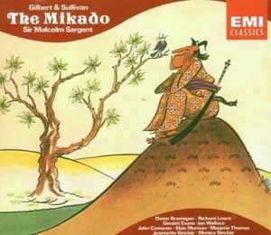 The Mikado: Act II. “For he’s gone and married Yum-Yum” (Pitti-Sing, Ko-Ko, Nanki-Poo, Yum-Yum, Others)