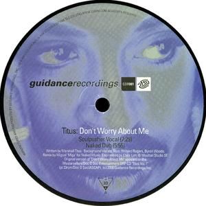 Don't Worry About Me (Dino & Terry vocal)