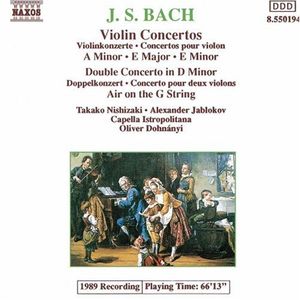 Violin Concerto in A minor, BWV 1041: I. Allegro