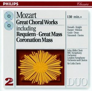 Great Choral Works: Requiem / Great Mass / Coronation Mass