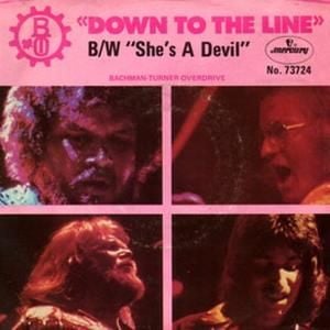 Down to the Line / She’s a Devil (Single)