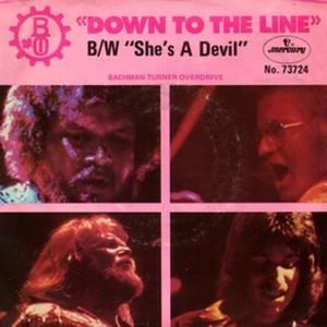 Down to the Line / She’s a Devil (Single)