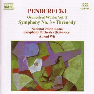 Orchestral Works, Vol. 1: Symphony no. 3 / Threnody