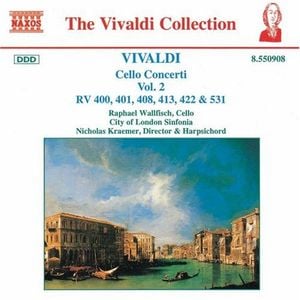 Cello Concerti, Volume 2: RV 400, 401, 408, 412, 422, 531