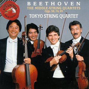 The Middle String Quartets, opp. 59, 74, 95