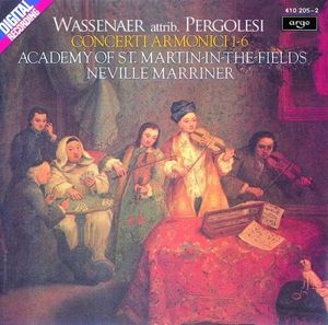 Concerto Armonico No. 3 in A major (attrib. Pergolesi)