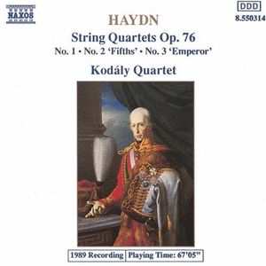 String Quartet in G major, op. 76 no. 1, Hob. III:75: III. Menuetto: Presto