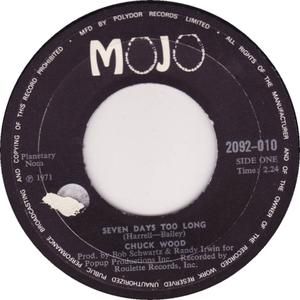 Seven Days Too Long / Soul Shing-A-Ling (Single)