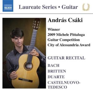 Guitar Recital: Bach / Britten / Duarte / Castelnuovo-Tedesco