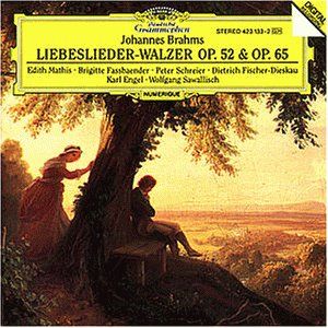 Liebeslieder, Walzer, op. 52: Am Gesteine rauscht die Flut