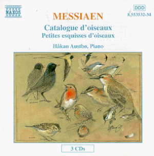 Catalogue d'oiseaux, 1er livre: III. Le merle bleu