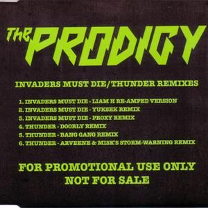 Invaders Must Die / Thunder Remixes (Single)