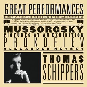 Mussorgsky: Pictures at an Exhibition / Prokofiev: Alexander Nevsky (New York Philharmonic feat. conductor: Thomas Schippers)