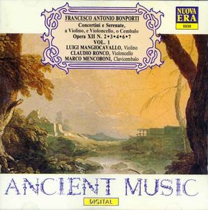 Concertino in La maggiore, Op. XII N. 3: I. Allegro