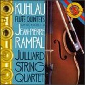 Kuhlau Flute Quintets Op. 51 Nos. 1-3 (Julliard String Quartet, Jean Pierre Rampal)