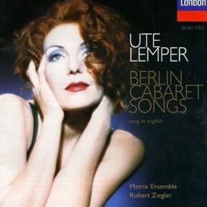 Berlin Cabaret Songs (Sung in English)