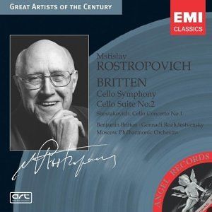 Britten: Cello Symphony / Cello Suite no. 2 / Shostakovich: Cello Concerto no. 1