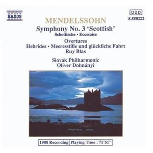 Symphony No. 3, Op. 56 ''Scottish'' / Ruy Blas, Op. 95 / The Hebrides, Op. 26