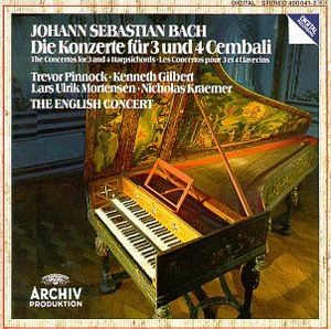 Concerto for 4 Harpsichords and Strings in A minor, BWV 1065: I.