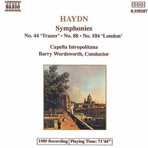 Symphony No. 104 in D major, "London": III. Menuetto. Allegretto
