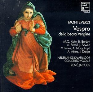 Vespro della Beata Vergine, SV 206: Capitulum - Ave Maris Stella - Verse