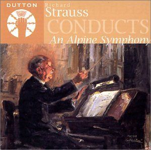 Richard Strauss conducts An Alpine Symphony