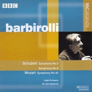 Schubert: Symphonies nos. 5 & 8 / Mozart: Symphony no. 40