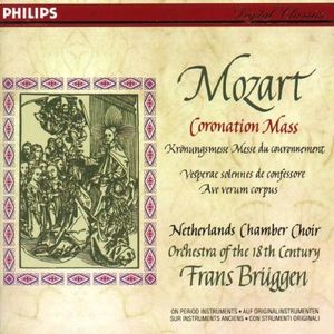 Coronation Mass / Vesperae solennes de confessore / Ave verum corpus