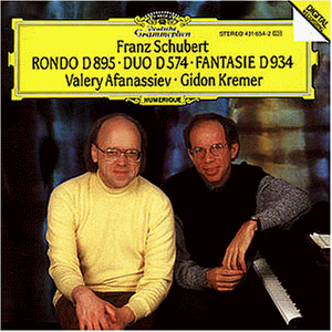 Rondo D 895/ Duo D 574 / Fantasie D 934