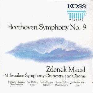 Symphony No. 9 "Choral" (Milwaukee Symphony Orchestra and Chorus feat. conductor: Zdeněk Mácal)