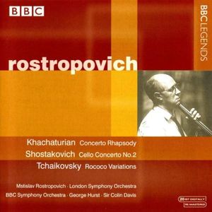 Khachaturian: Concerto Rhapsody / Shostakovich: Cello Concerto no. 2 / Tchaikovsky: Rococo Variations (Live)