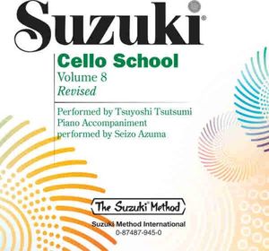 Suzuki Cello School, Volume 8, Revised