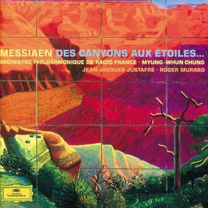 Des canyons aux étoiles..., for piano, horn, xylorimba, glockenspiel & orchestra, I/51: Première parte. 1. Le désert