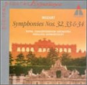 Symphonies nos. 32, 33 & 34