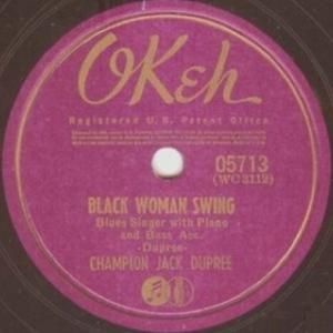 Black Woman Swing