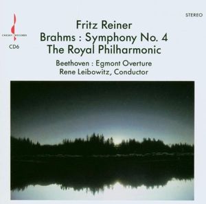 Brahms: Symphony No. 4 / Beethoven: Egmont Overture