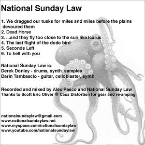 National Sunday Law: Demonstration II (EP)