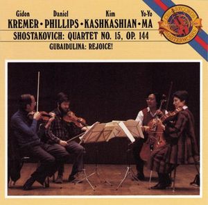 Shostakovich: Quartet no. 15, op. 144 / Gubaidulina: Rejoice! (Live)