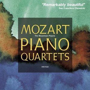 Piano Quartets (The Mozartean Players feat. fortepiano: Steven Lubin, violin: Stanley Ritchie, viola: David Miller, cello: Myron