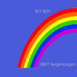 8-Bit Regenbogen
