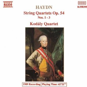 String Quartets: Op. 54, nos. 1‒3