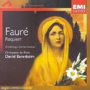Requiem, Op. 48 / Pavane, Op. 50 (Orchestre de Paris feat. conductor: Daniel Barenboïm, soprano: Sheila Armstrong, baryton: Diet