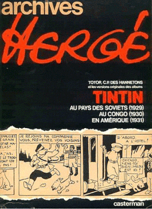Archives Hergé, tome 1