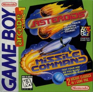 Arcade Classic 1: Asteroids / Missile Command
