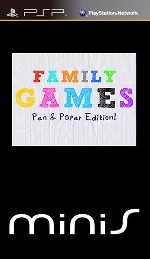 Family games - Pen & paper edition