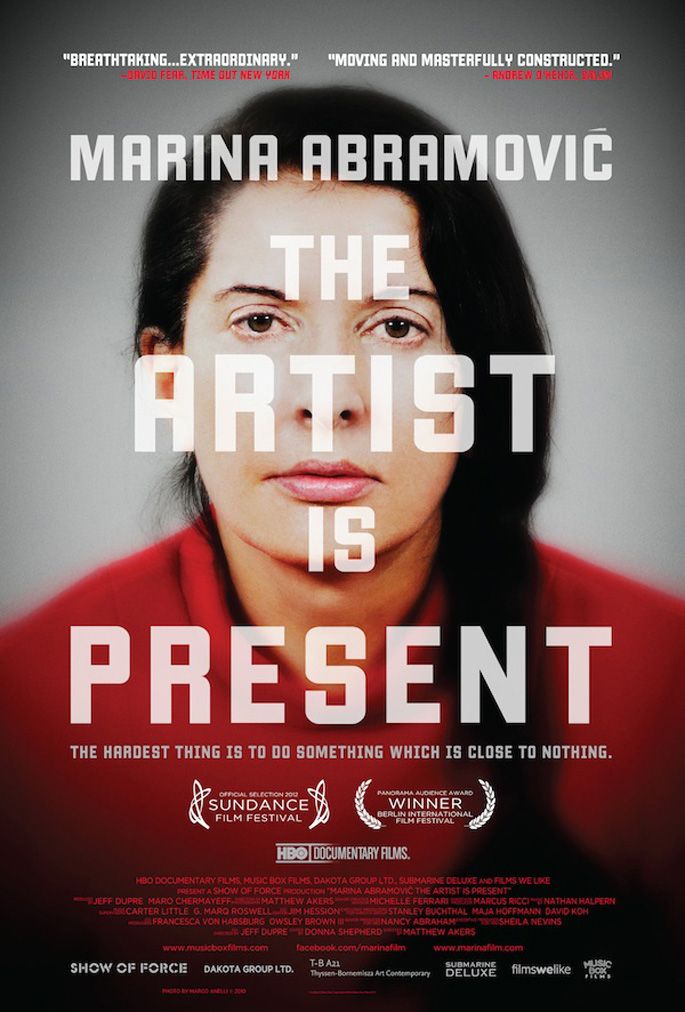 Marina Abramovic : the artist is present