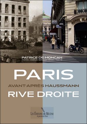 Paris avant-après Haussmann rive droite