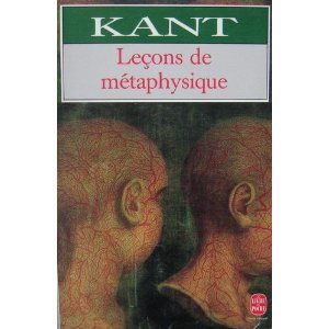 Leçons de métaphysique