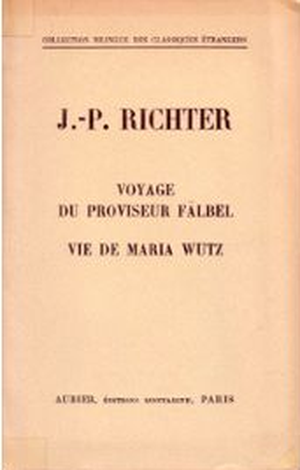 Voyage du proviseur Fälbel / Vie de Maria Wutz